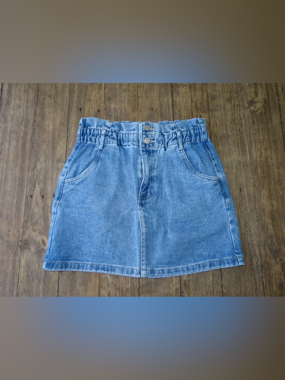 PacSun Light Blue Denim Skirt